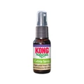 Catnip spray bottle with red and white label.