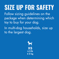 KONG Puppy Goodie Bone w/ Rope Blue