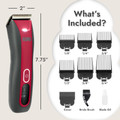 KONG 3-Speed Cordless/Corded Pet Grooming Clipper Set