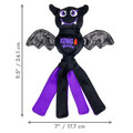Halloween Wubba Ballistic Bat Purple