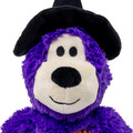Halloween Wild Knots Witch Bear Purple
