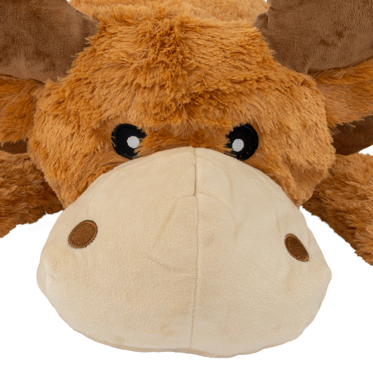 Cozie Jumbo Marvin Moose Indoor Cuddle Squeaky Plush Dog Toy