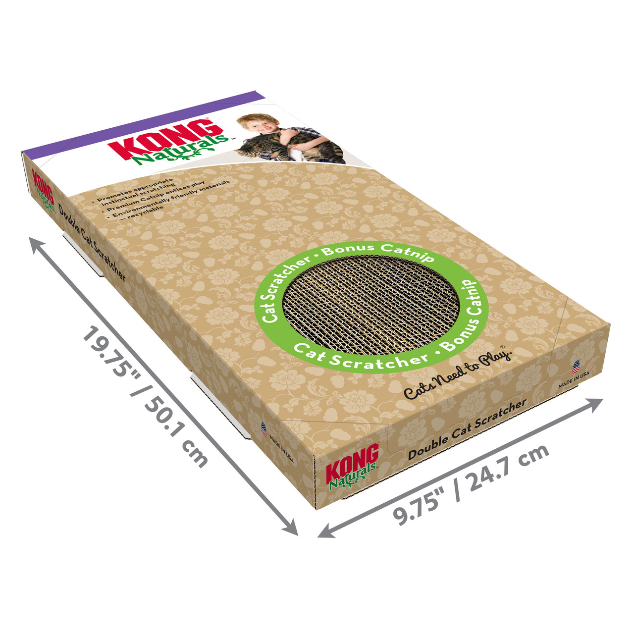 Naturals Scratcher Double KONG Company Store