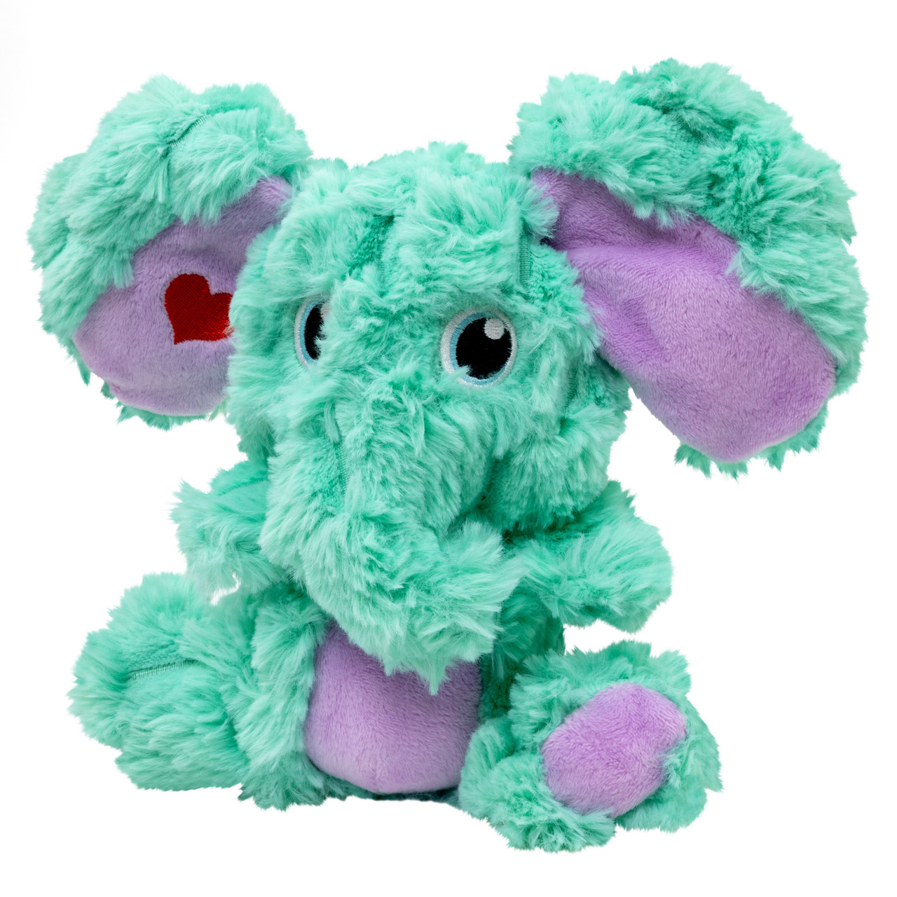 Valentines Scrumples Elephant, Soft Plush Dog Toy