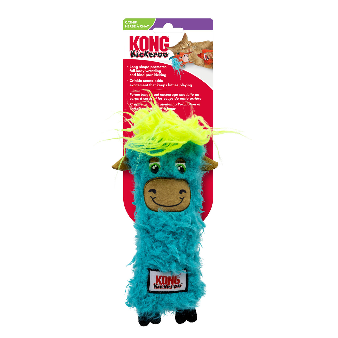 Kickerroo Kickeroo Highland Cow, Assorted Colors | KONG Company Store