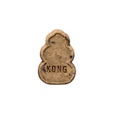 Brown KONG shaped dog treat.