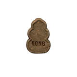 Brown KONG shaped dog treat.