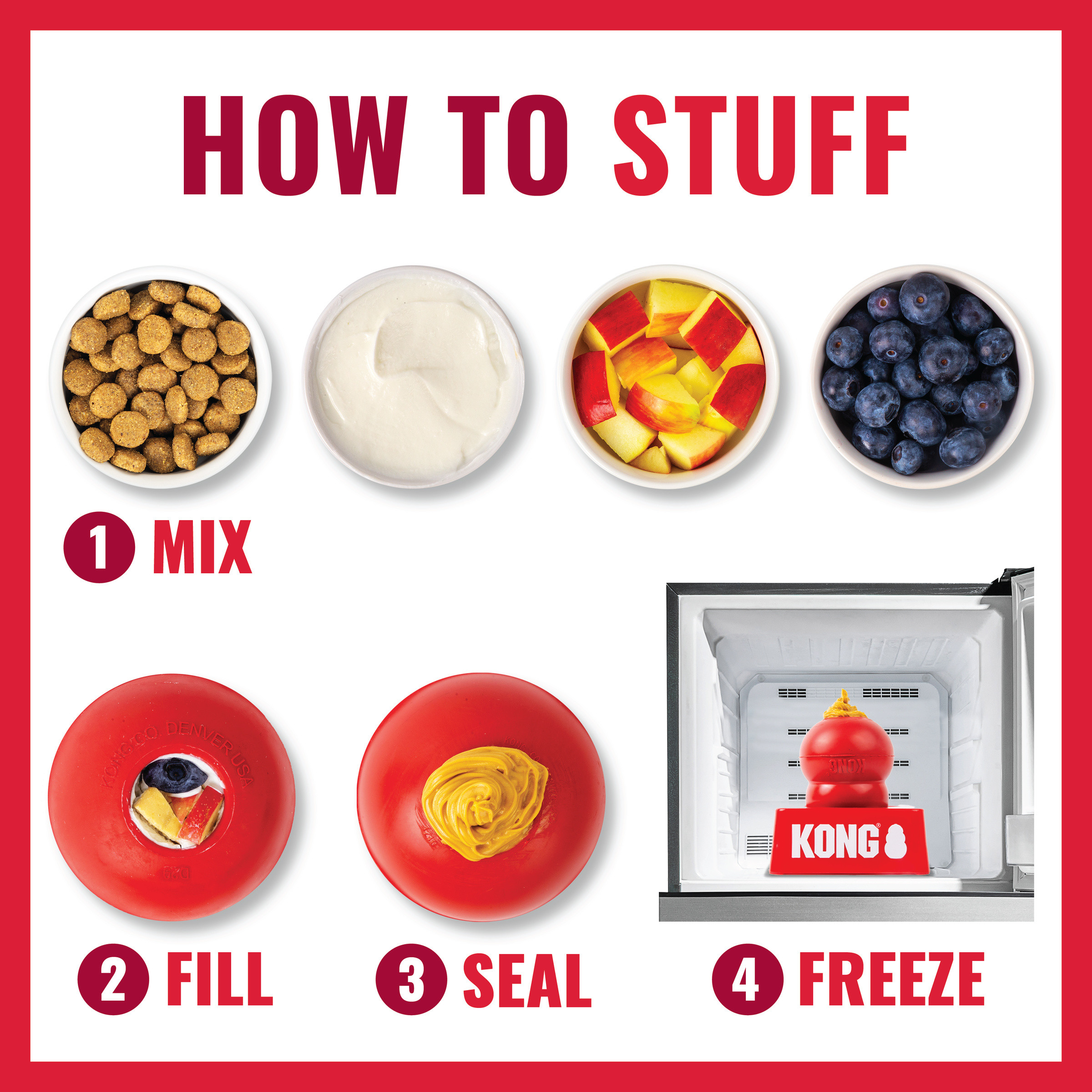 【KONG】紅色經典抗憂鬱玩具
