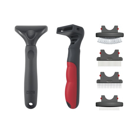 KONG 4-in-1 Interchangeable Brush