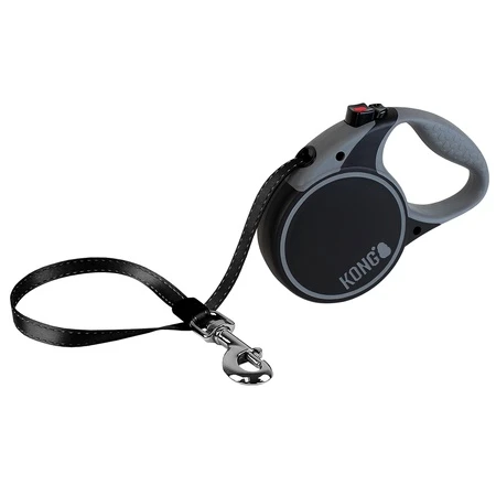 KONG Retractable Leash Terrain Black