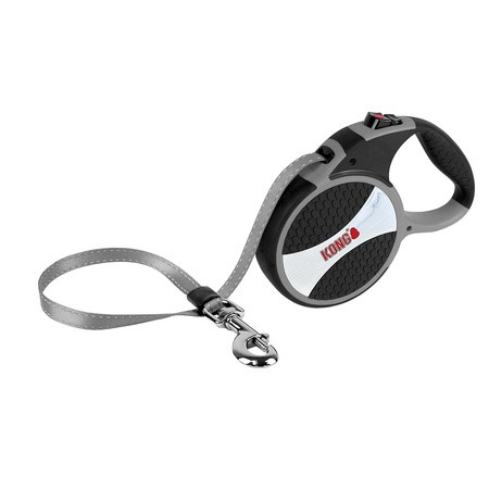 KONG Retractable Leash Explore Grey