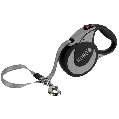 KONG Retractable Leash Ultimate Grey