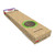 Single cardboard scratcher with green catnip insert.