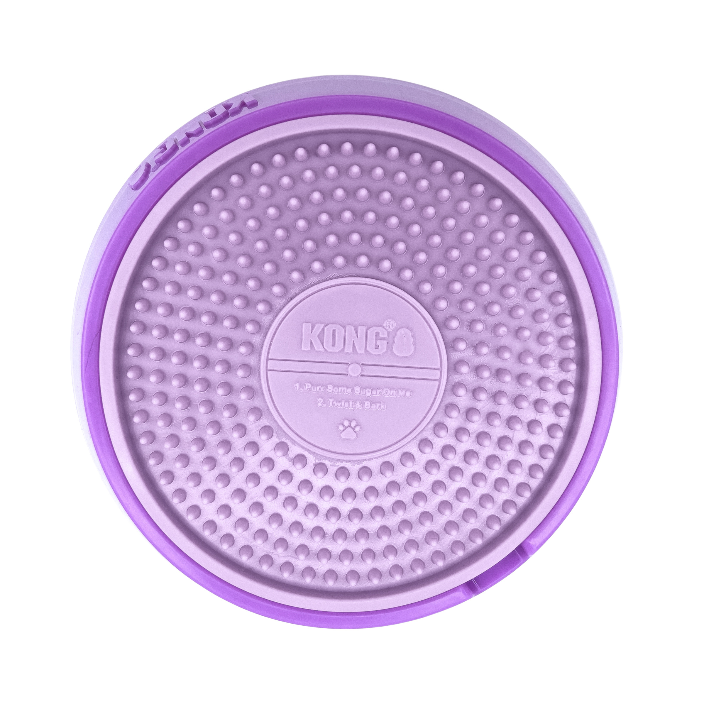 Image of purple KONG Licks Spinz