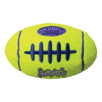 KONG AirDog Squeaker Football Medium official manufacturer product image