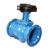AWWA Mechanical Joint Plug valve with hand wheel.