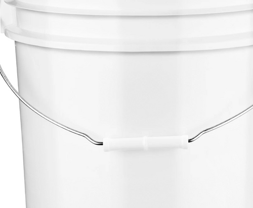 5 GALLON BUCKET, WHITE