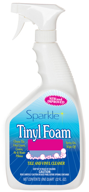 SPA VINYL FOAM CLEANER, QUART, CASE OF12