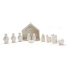 Porcelain Nativity Mini Gift Box 11 pc