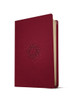 NLT Thinline Reference Filament Bible in Cranberry