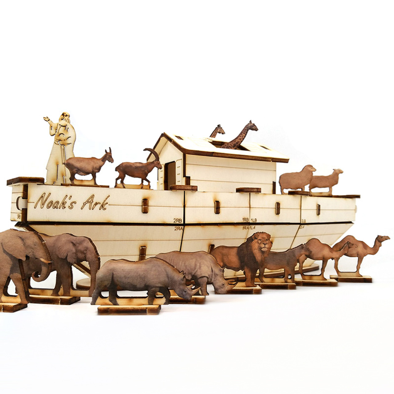 noah's ark wooden puzzle