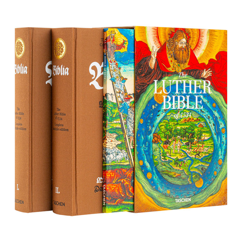 Taschen 3冊セット 洋書 The Luther Bible| Museum of the Bible