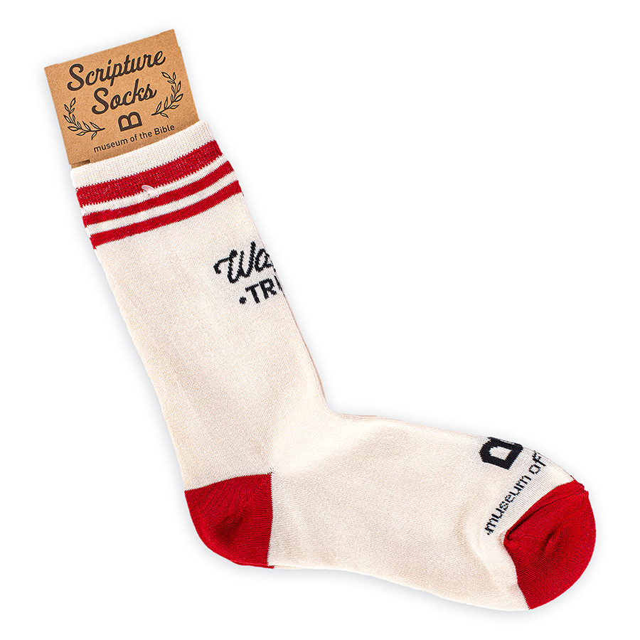 Scripture Socks Socks - Walk in Truth | Museum of the Bible