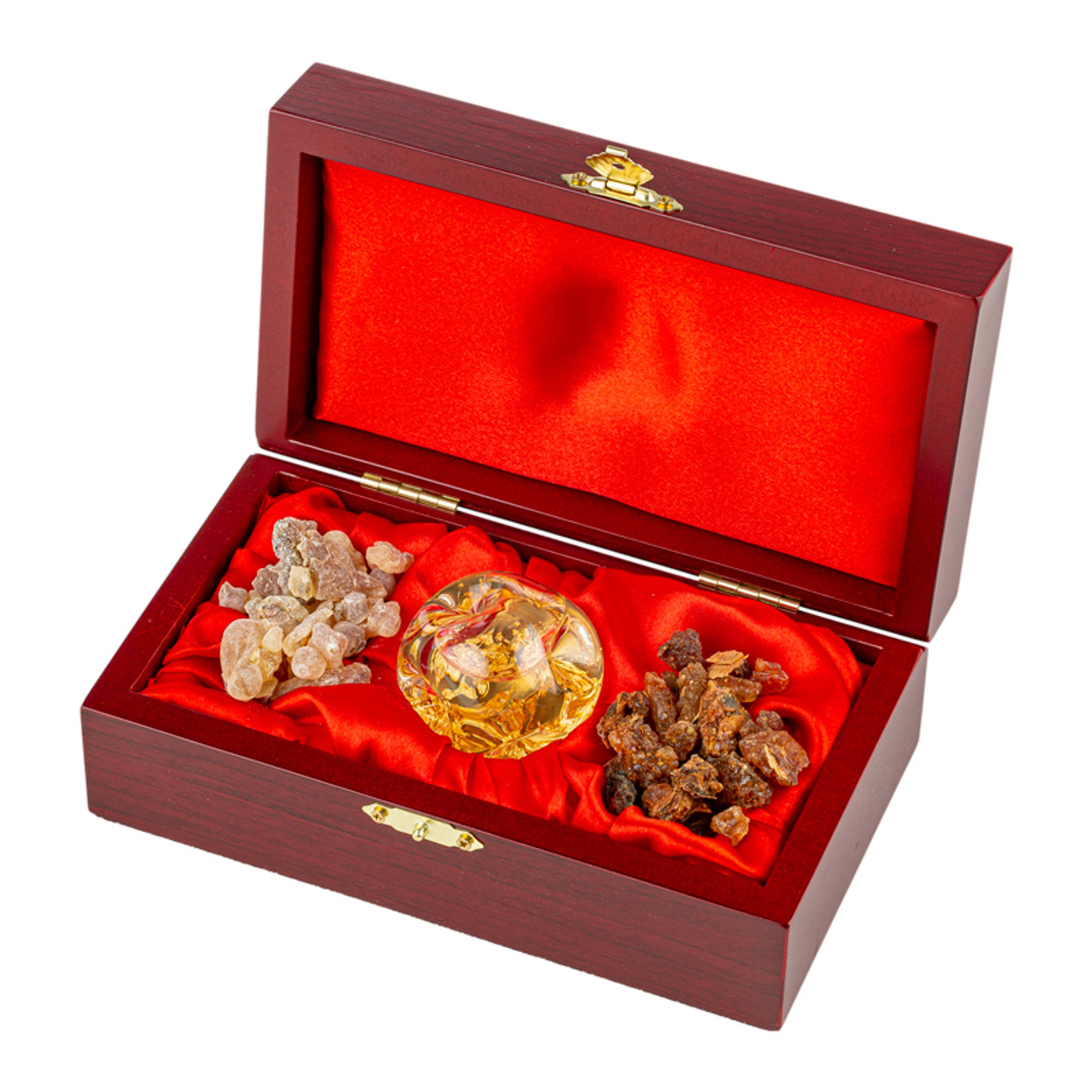Frankincense, Gold & Myrrh Wooden Box Set