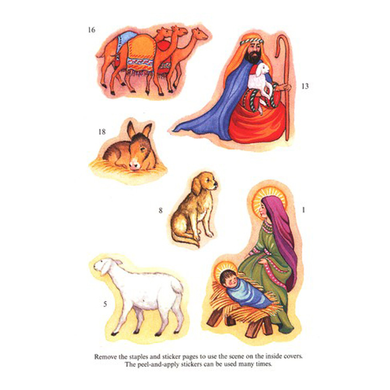 Nativity Sticker Activity Book - Museum of the Bible Store