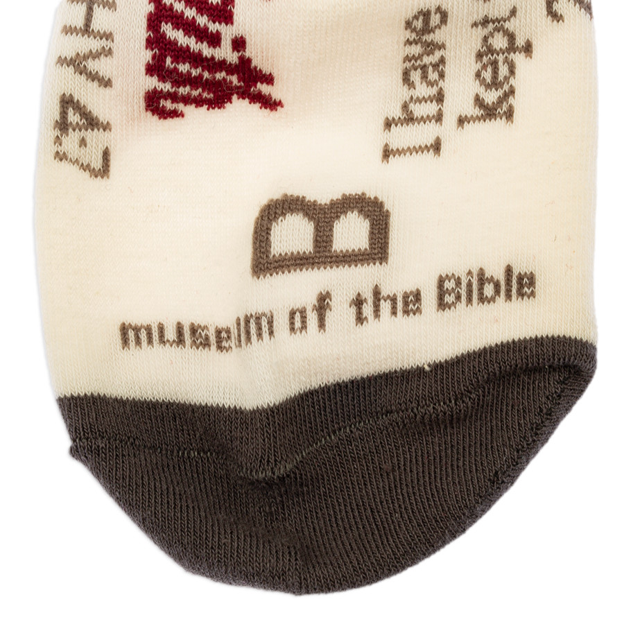 Scripture Socks Scripture Socks - Fought the Good Fight - Museum of the Bible Store