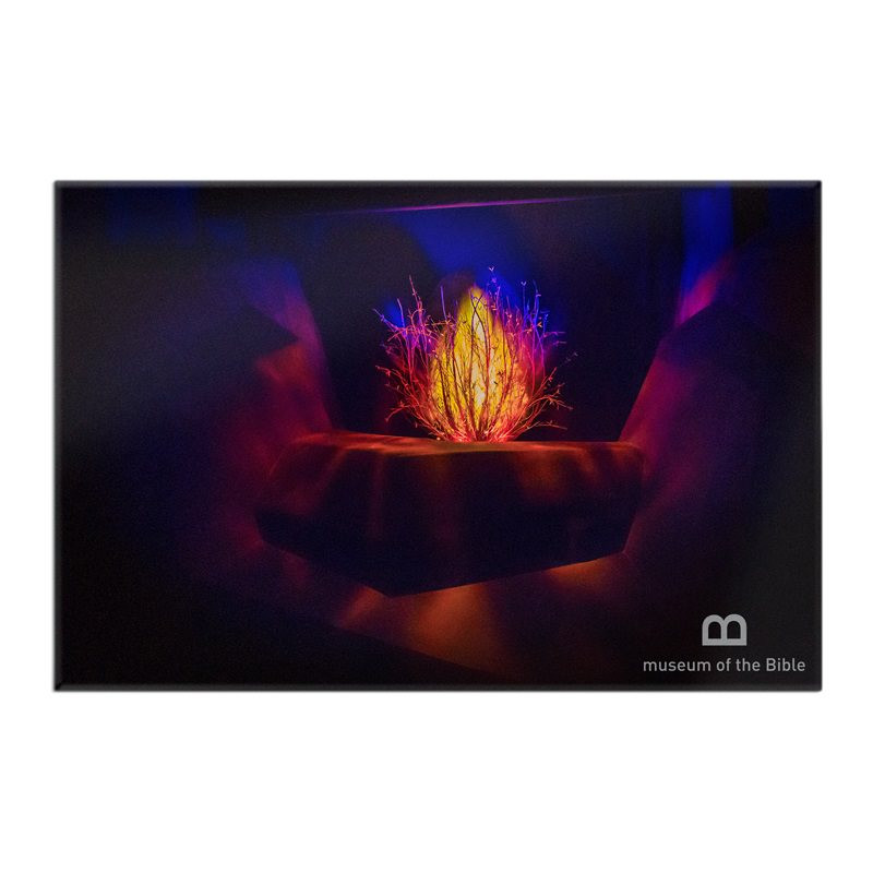 Museum of the Bible Burning Bush Magnet - Museum of the Bible Store