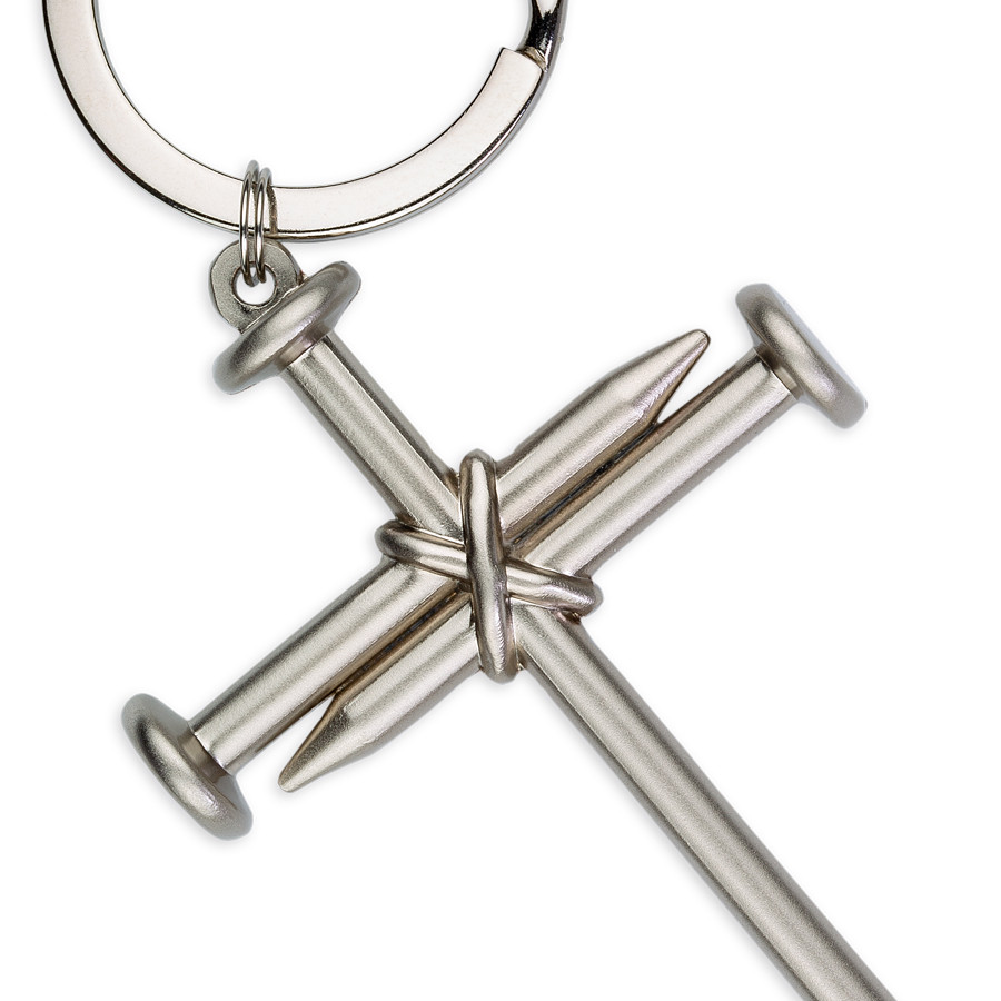 Cross of Nails Keychain - Museum of the Bible Store