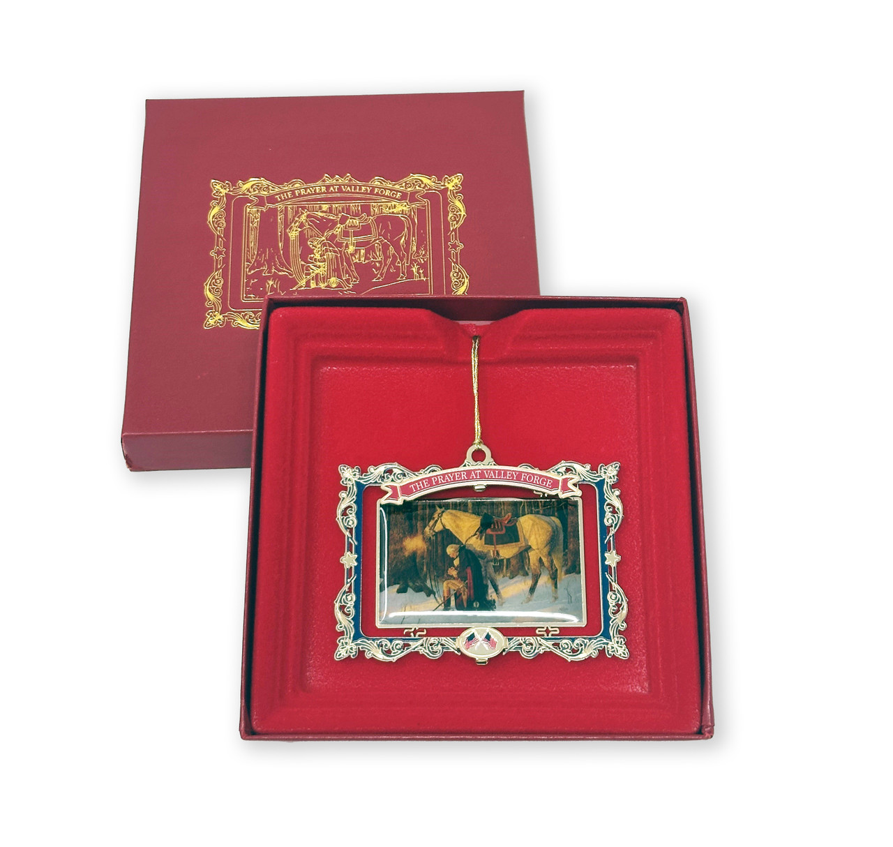 The Prayer at Valley Forge Ornament - Museum of the Bible Store