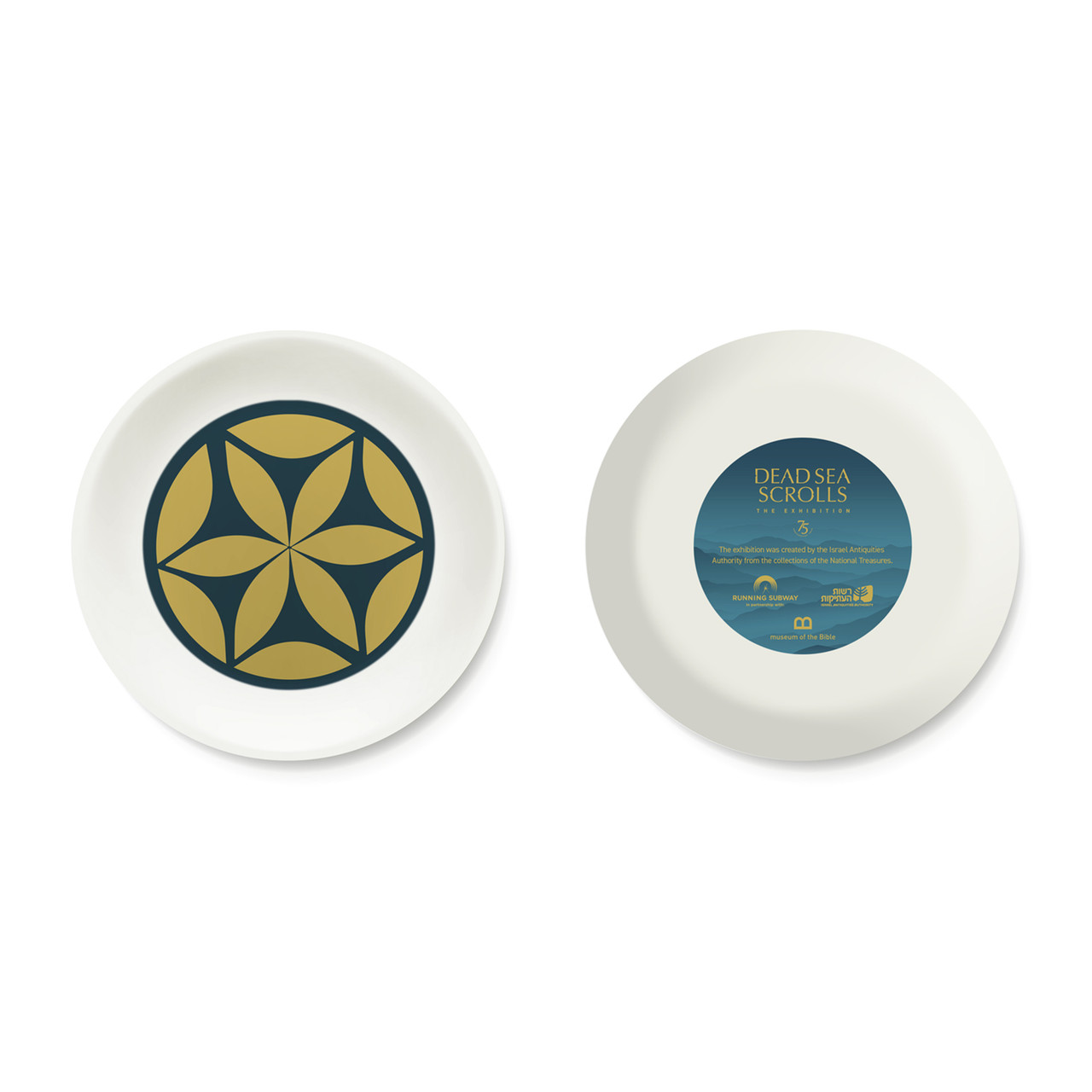 The Dead Sea Scroll Magdala Rosette Trinket Tray - Museum of the