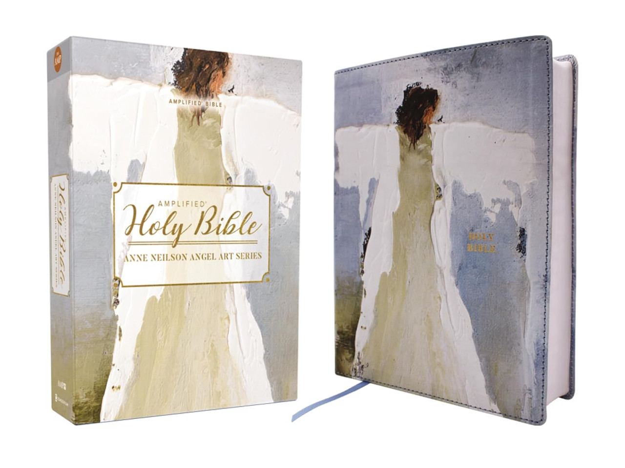 Amplified Holy Bible in Blue - Museum of the Bible Store
