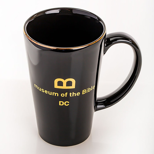 Gold Rim Tall Mug  Museum of the Bible