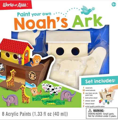 Noah Ark Crayon Holder Set - Museum of the Bible Store