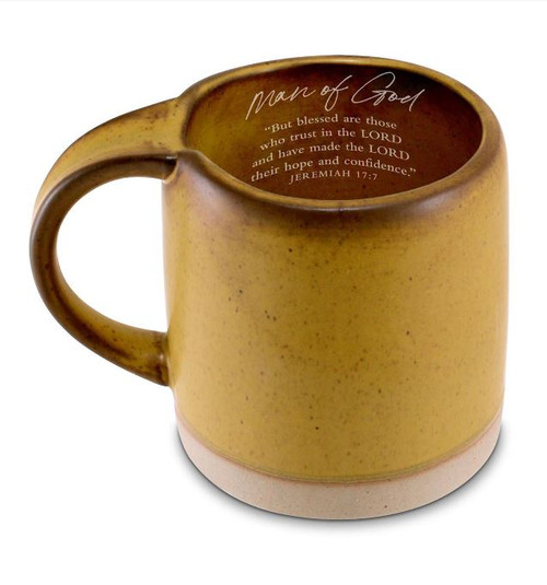 Man of God Mug - Vintage Tan