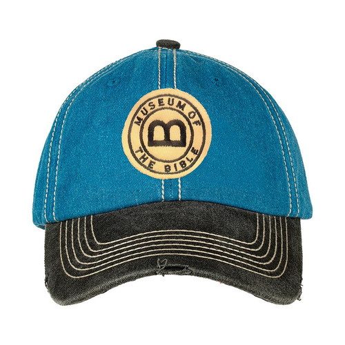MOTB Acid Wash Cap, Blue 