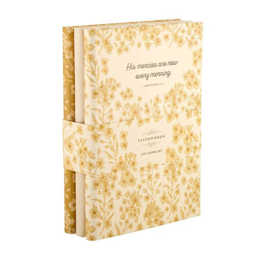 The image shows three journals bound together for a set.