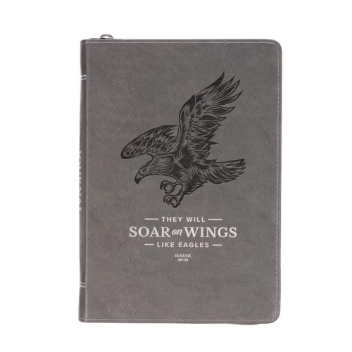 The cover of the journal is shown with an eagle and Isaiah 40:31