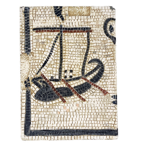 Magdala Mosaic Jesus Boat Replica