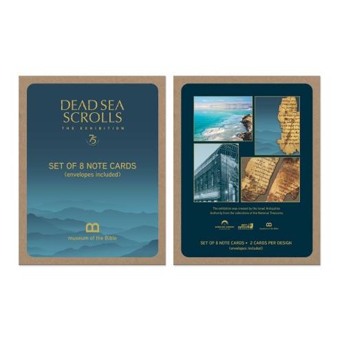 Dead Sea Scrolls (The Exhibition 75th Anniversary Tour) Notecard Set