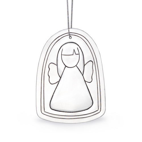 Little Angel Tin Ornament