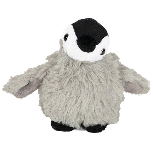 Image shows a pocket-sized baby penguin plush.