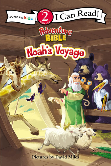 Image shows the front cover of the book, Noah's Voyage: Level 2 (I Can Read!/Adventure Bible).