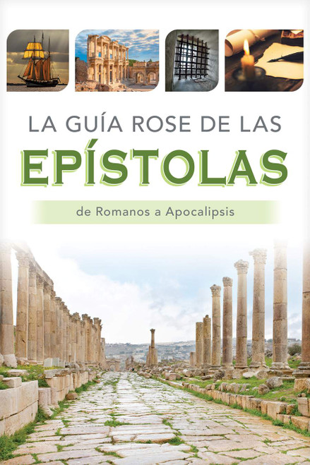 The image shows the front cover of Rose Guide to the Epistles: La guía Rose de las Epístolas.