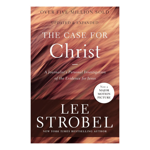 The image shows the front cover of The Case For Christ, A Journalist's Personal Investigation book.