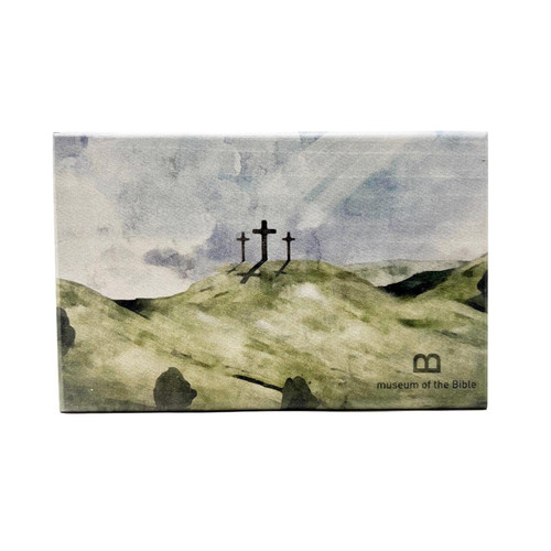The image shows the front of this Three Crosses Landscape Art
