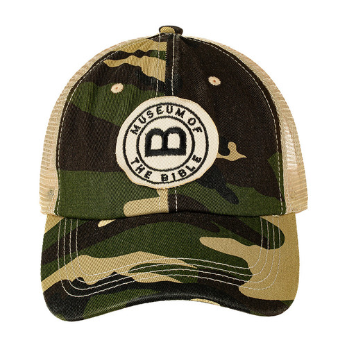 MOTB Vintage Trucker Cap, Camo